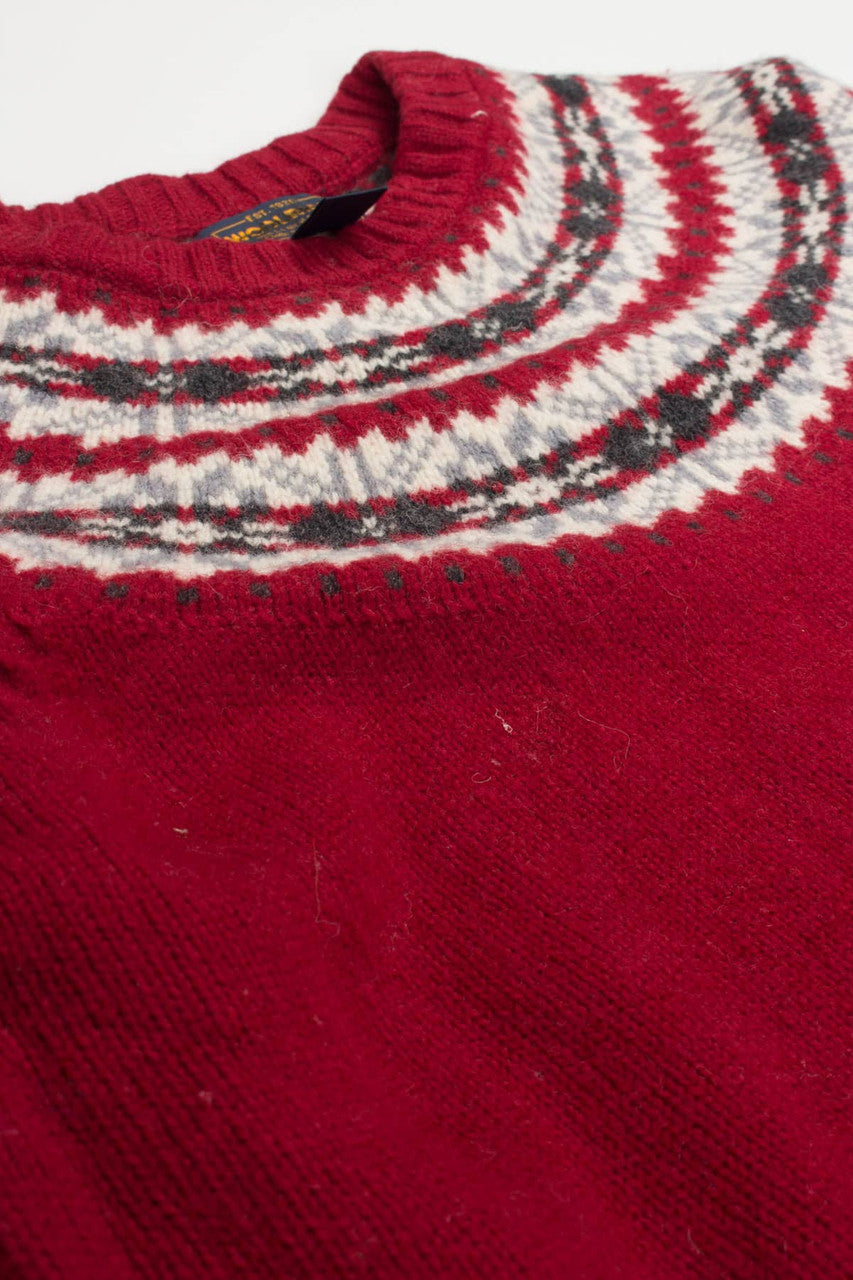 Vintage Woolrich Fair Isle Sweater 712