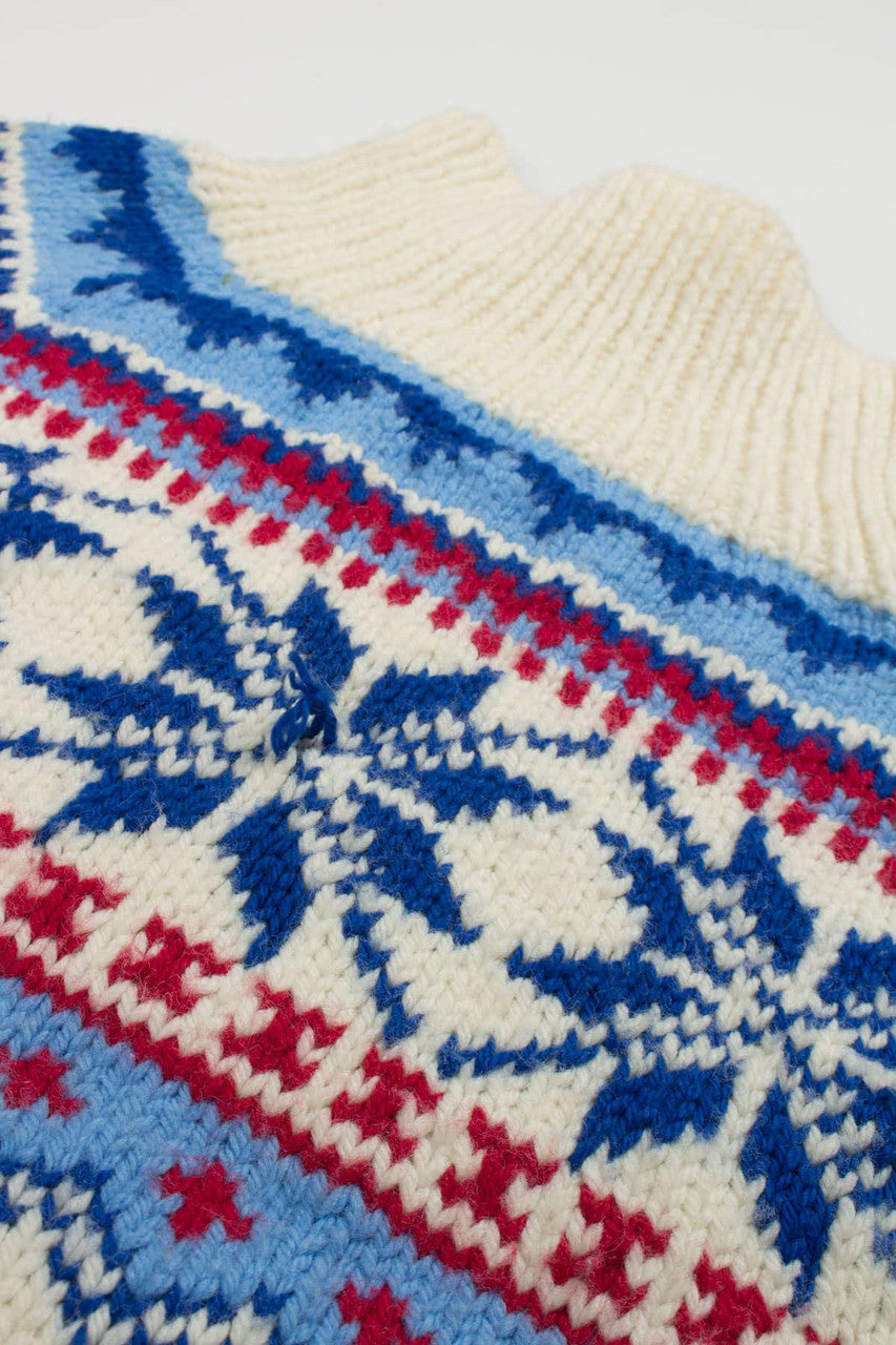 Vintage Fair Isle Sweater 744