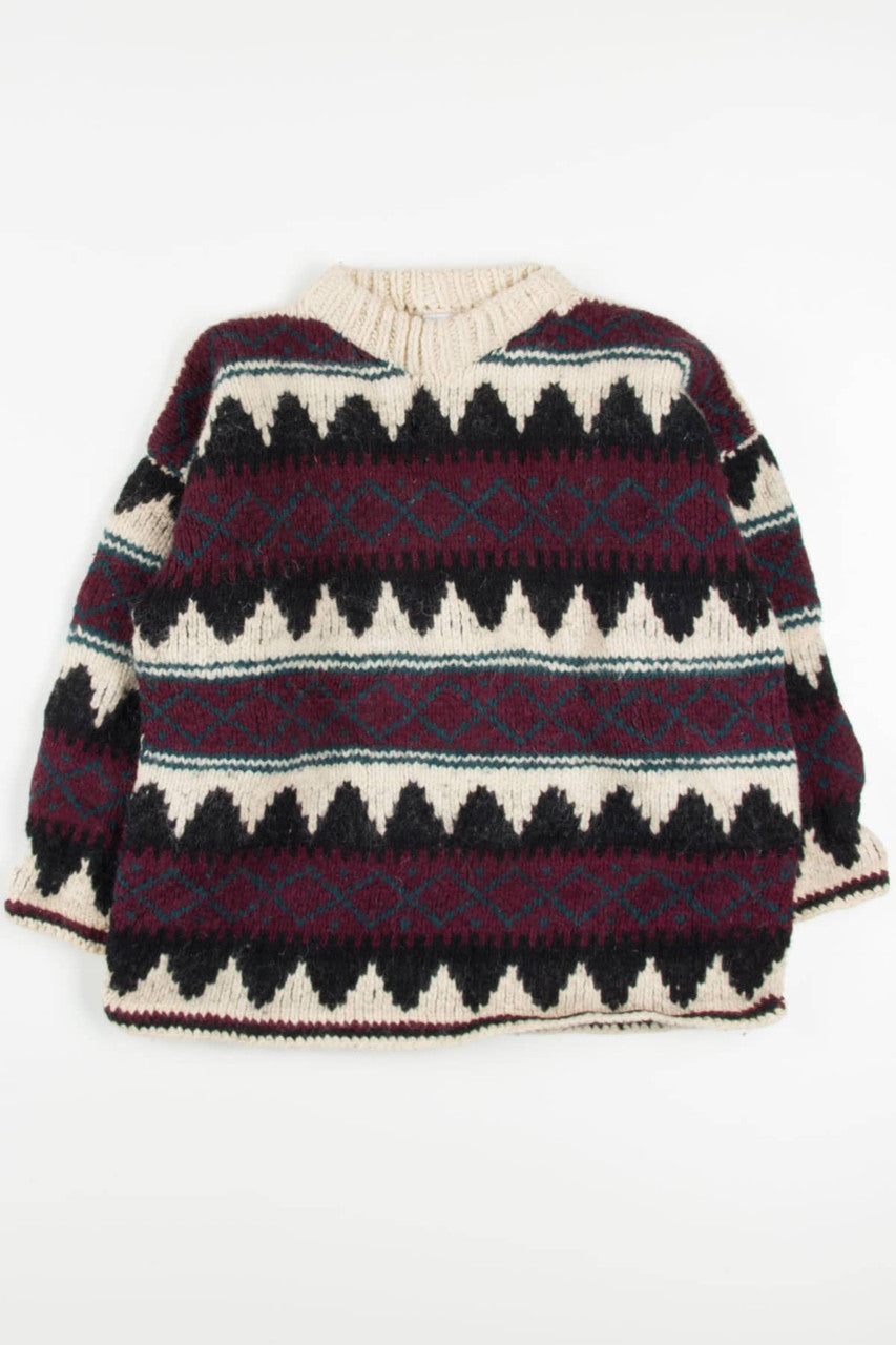 Vintage Fair Isle Sweater 758