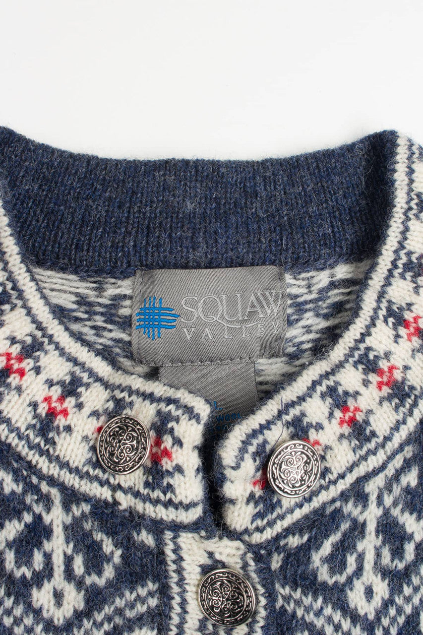 Vintage Squaw Valley Fair Isle Sweater 763