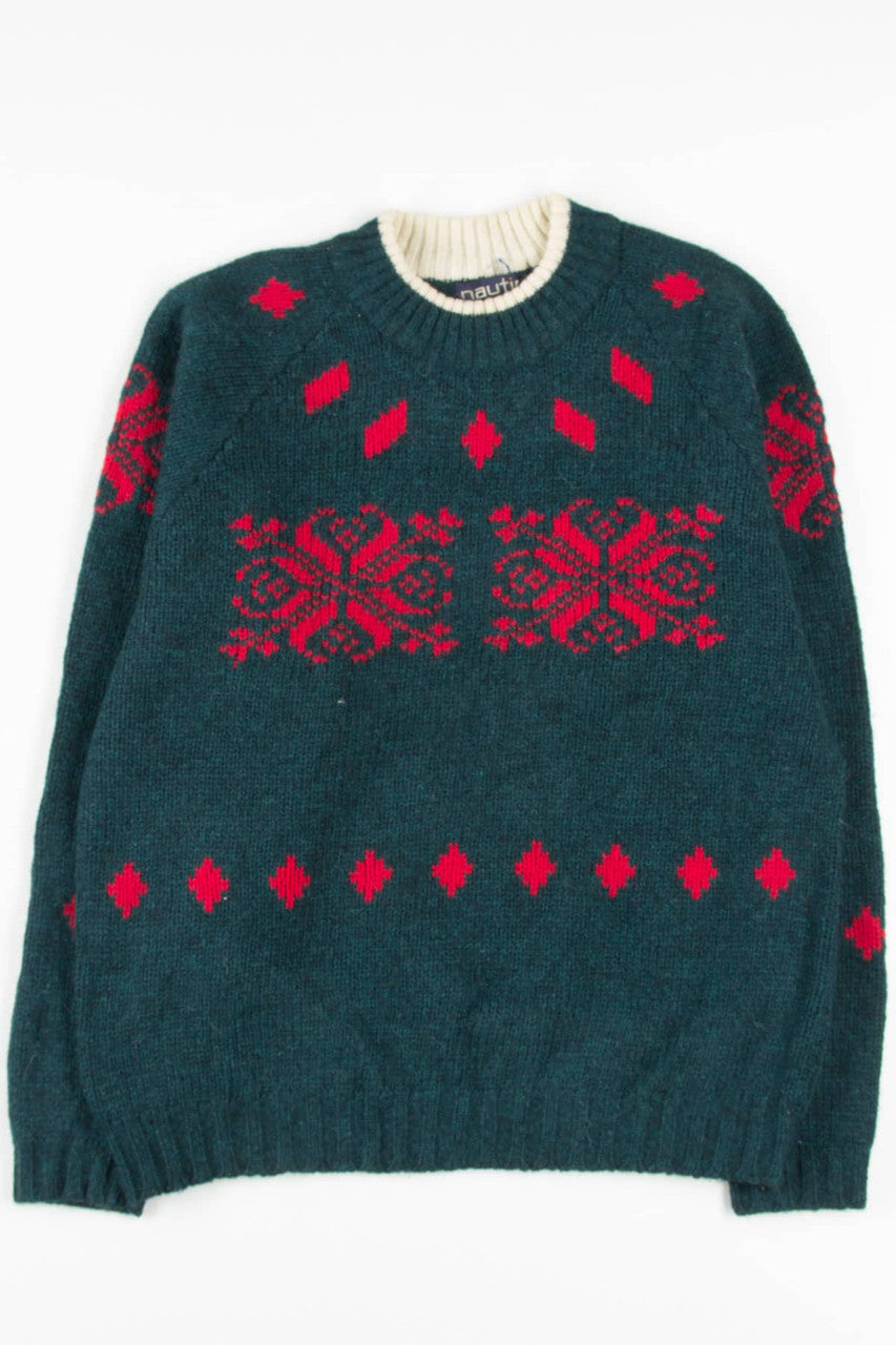 Vintage Nautica Fair Isle Sweater 764