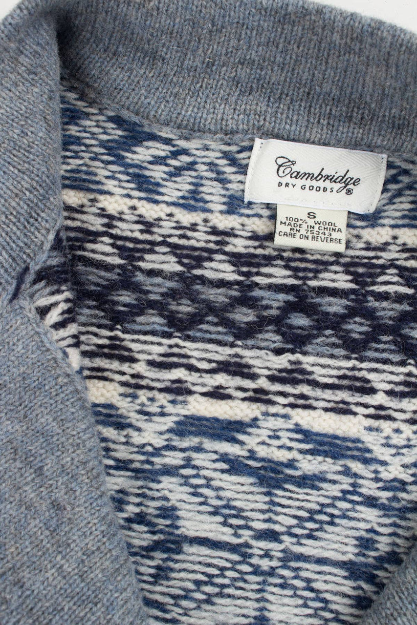 Vintage Cambridge Fair Isle Sweater 773