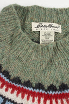 Vintage Eddie Bauer Fair Isle Sweater 776