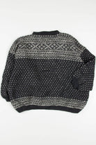 Vintage Oversized Fair Isle Sweater 777