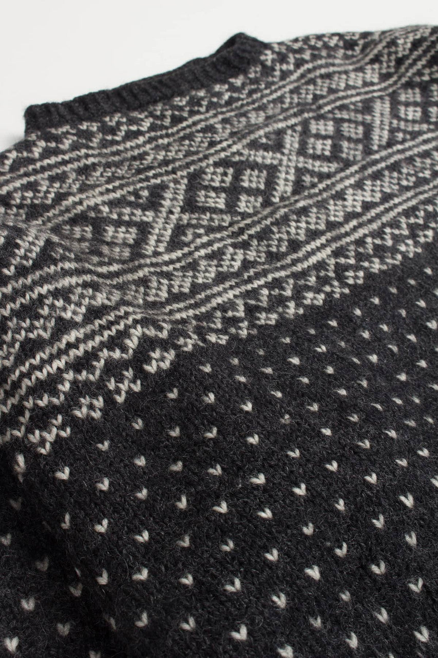 Vintage Oversized Fair Isle Sweater 777