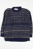 Vintage Native American Fair Isle Sweater 778