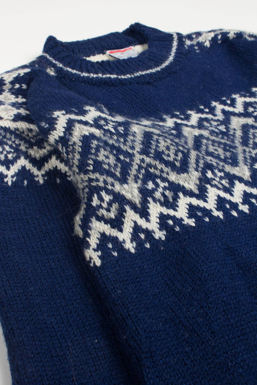 Vintage Idena Fair Isle Sweater 779