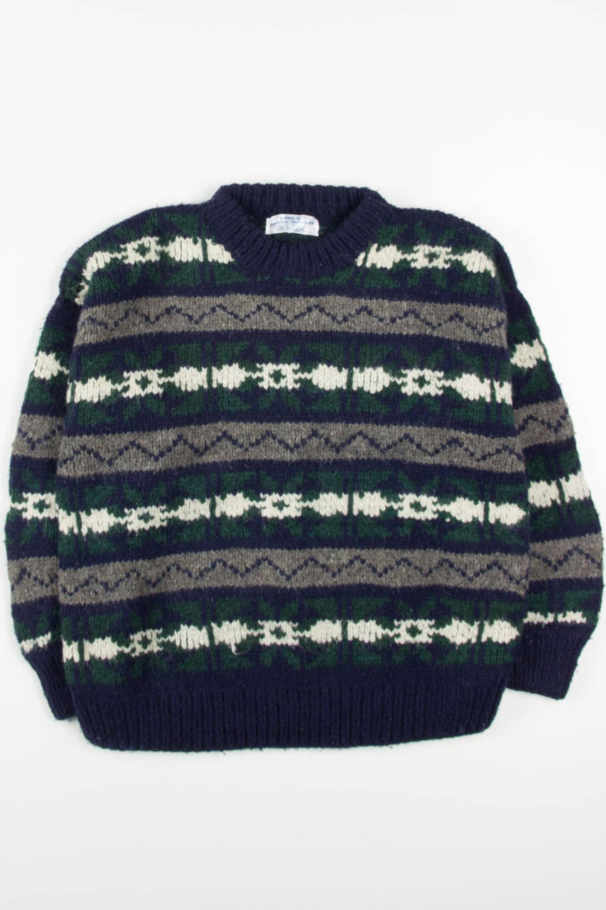 Vintage Sisandini Handcrafts Big Knit Sweater 781