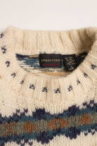 Structure Fair Isle Sweater 785