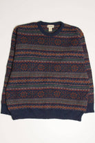 L.L. Bean Fair Isle Sweater 793