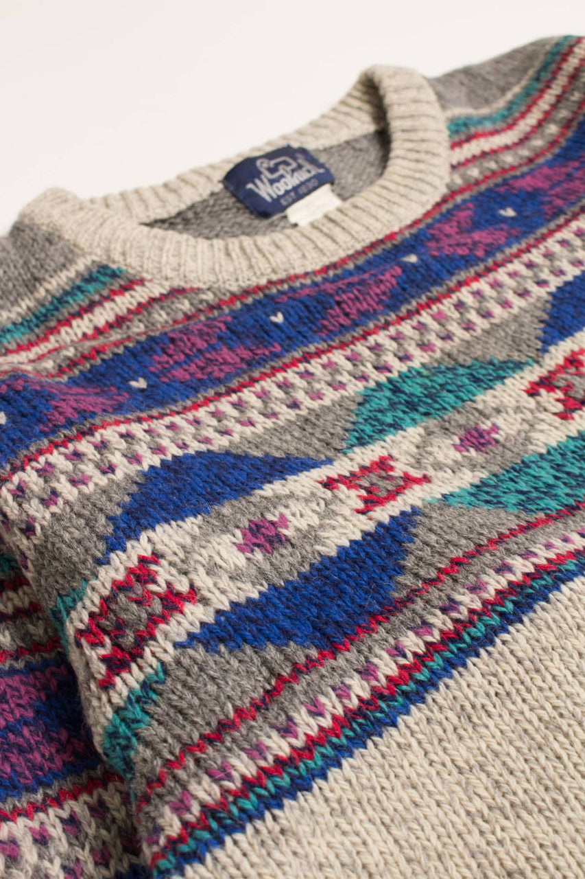 Vintage Woolrich Fair Isle Sweater 804