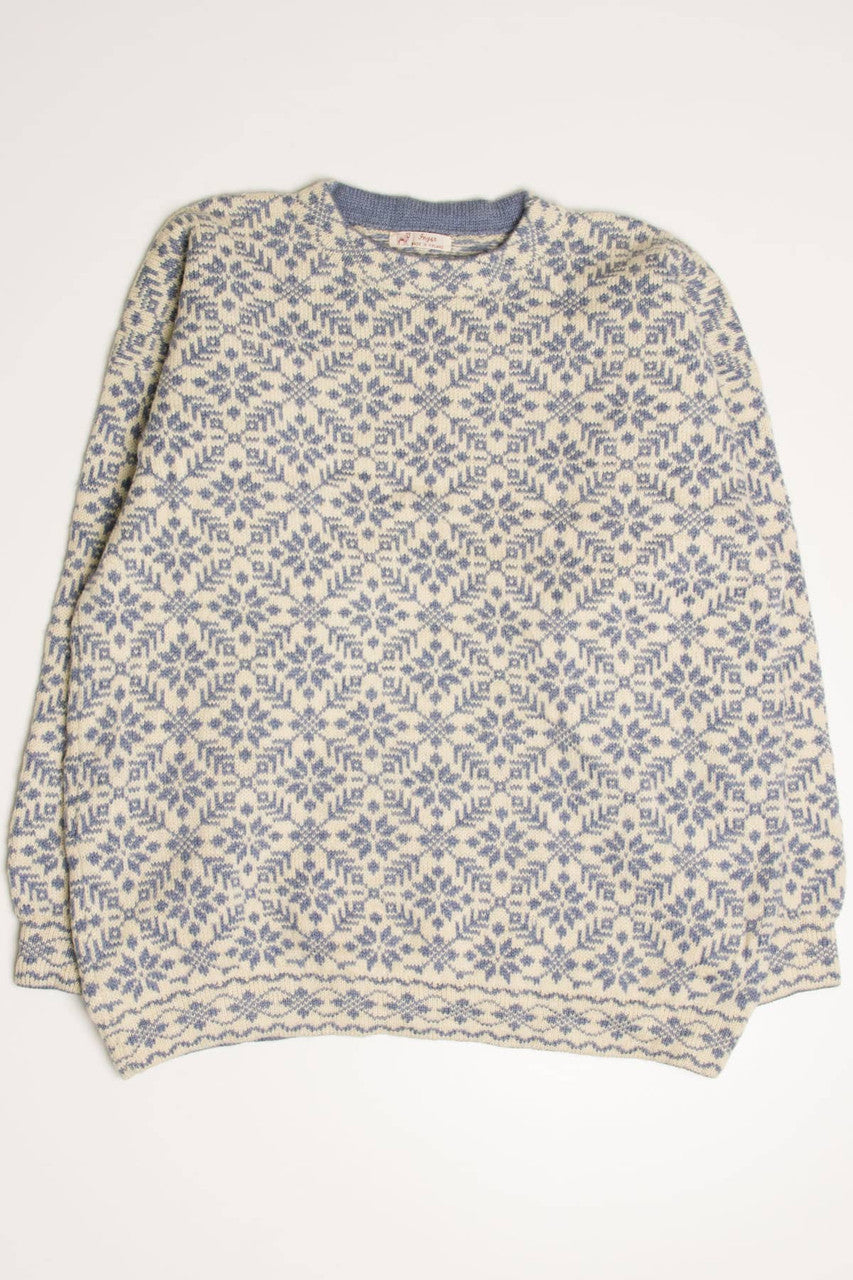 Vintage Inger Fair Isle Sweater 805