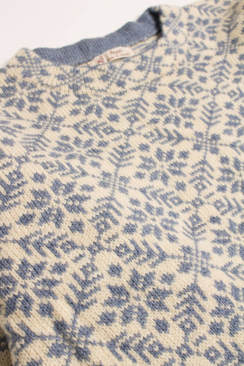 Vintage Inger Fair Isle Sweater 805