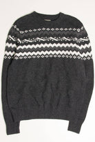 Charcoal Fair Isle Sweater 811