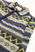 Pickett & Smith Zip Up Fair Isle Sweater 814