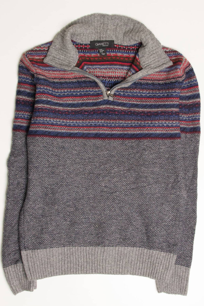 Gianetti Italian Fair Isle Sweater 816