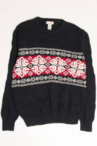 Black Dockers Fair Isle Sweater 817