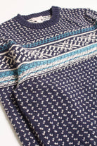 Navy Merona Fair Isle Sweater 818