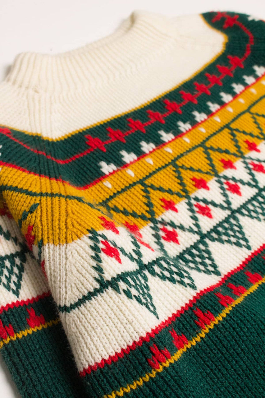 JC Penney Fair Isle Sweater (1970s)