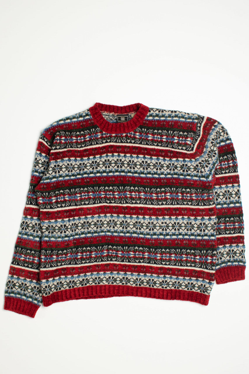 Vintage Maurices Fair Isle Sweater