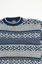 Vintage Mountain Crest Fair Isle Sweater