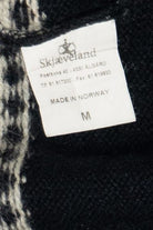 Vintage Skjaeveland Norway Ski Motif Wool Sweater (1980s)
