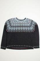 Vintage Route 66 Fair Isle Sweater
