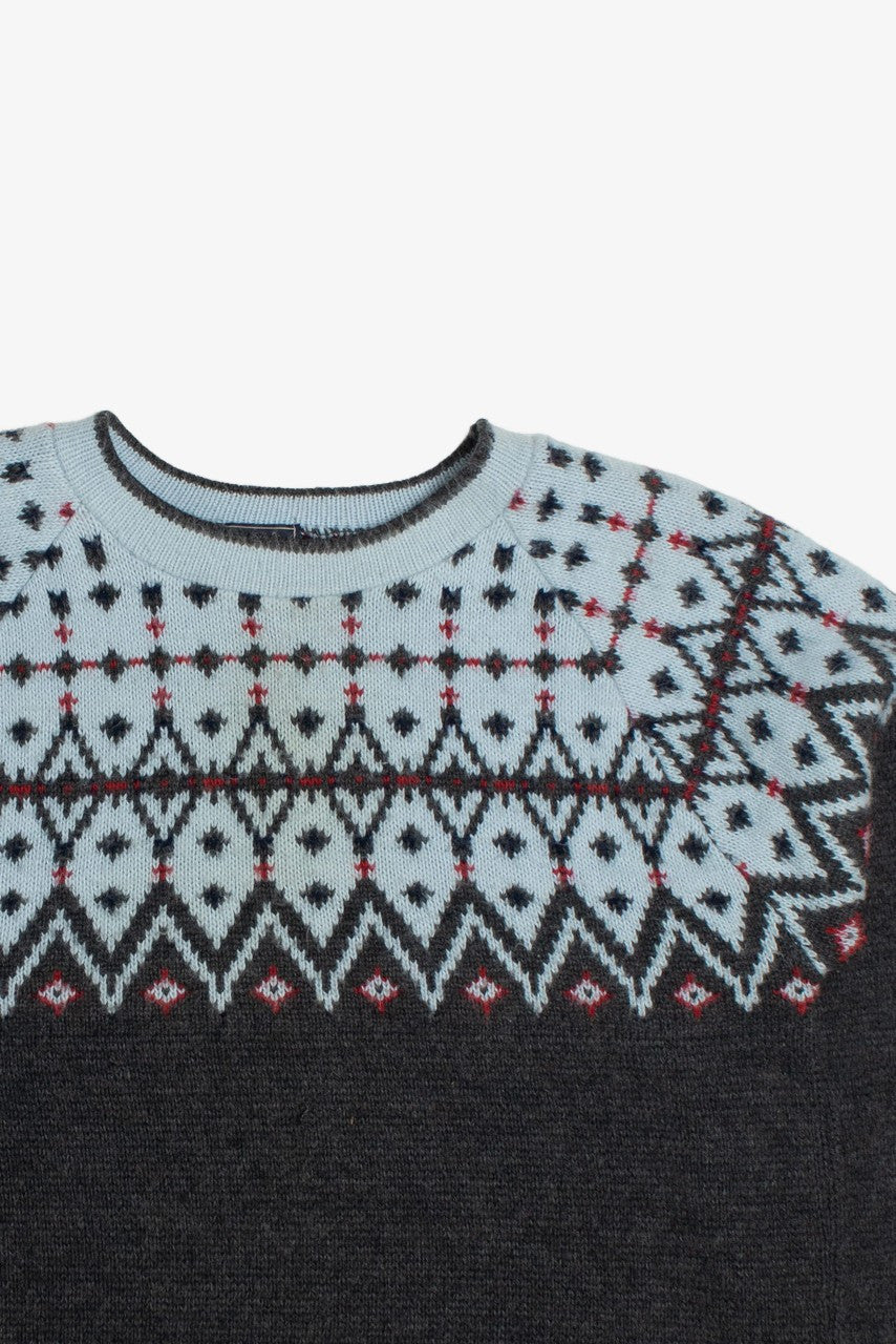 Vintage Route 66 Fair Isle Sweater