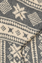 Vintage Fair Isle Heavyweight Cardigan Sweater (1980s)
