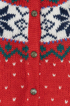 Vintage Northern Isles Petite Fair Isle Cardigan Sweater (1990s)