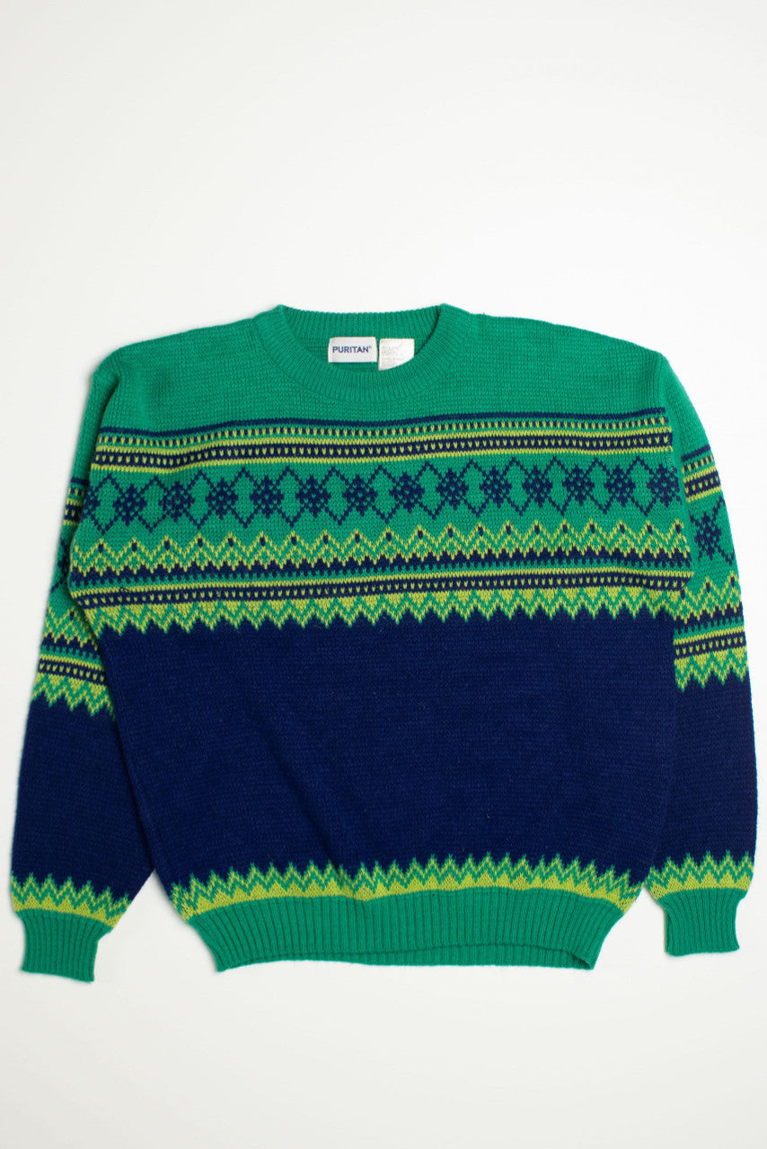 Vintage Puritan Fair Isle Sweater 2