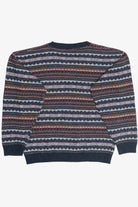 Vintage St. John's Bay Two Button Fair Isle Sweater (1990s)