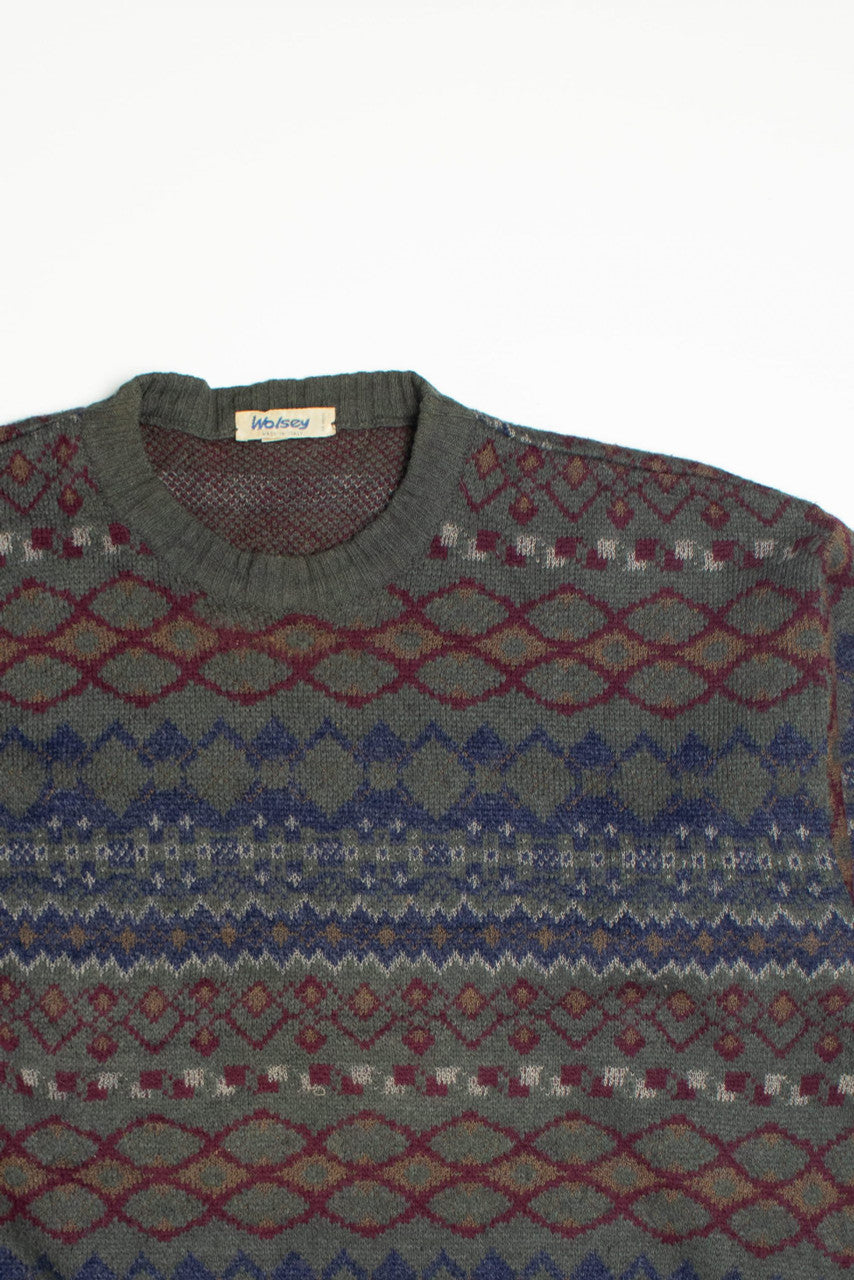 Vintage Wolsey Fair Isle Sweater