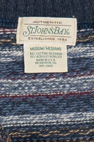Vintage St. John's Bay Two Button Fair Isle Sweater (1990s)