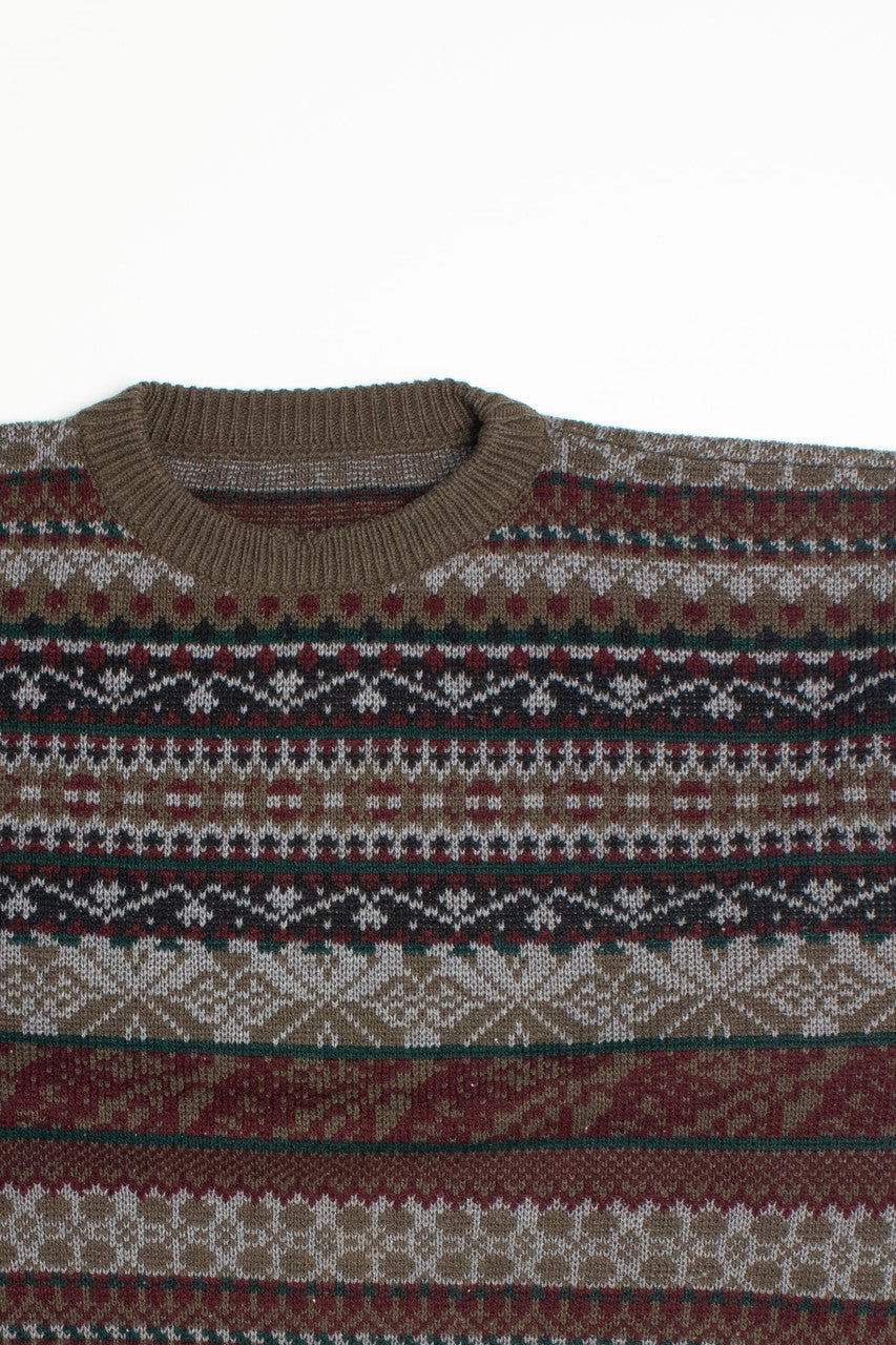 Vintage Fair Isle Sweater 689
