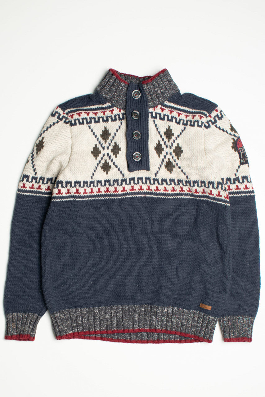 Vintage s.Oliver Mountain Expedition Heavy Fair Isle Sweater