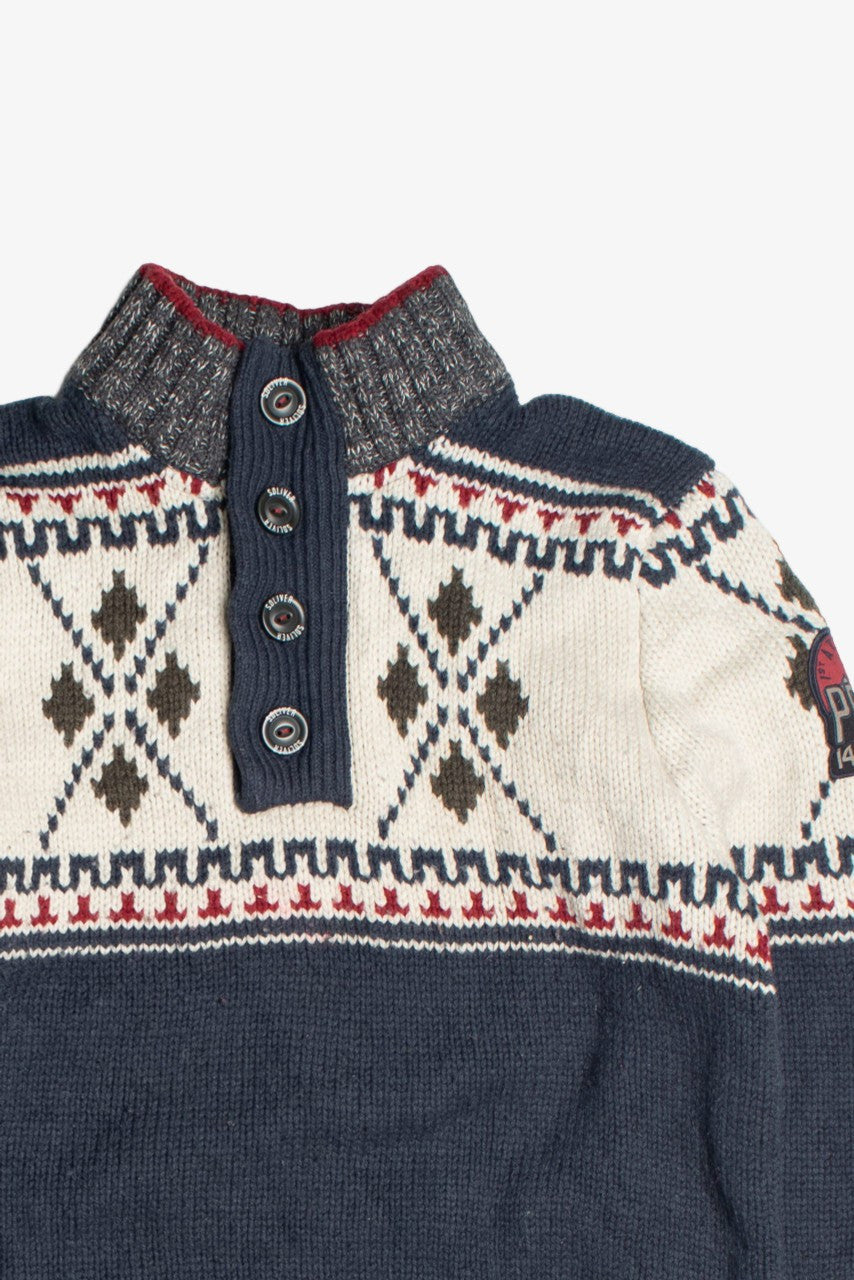 Vintage s.Oliver Mountain Expedition Heavy Fair Isle Sweater