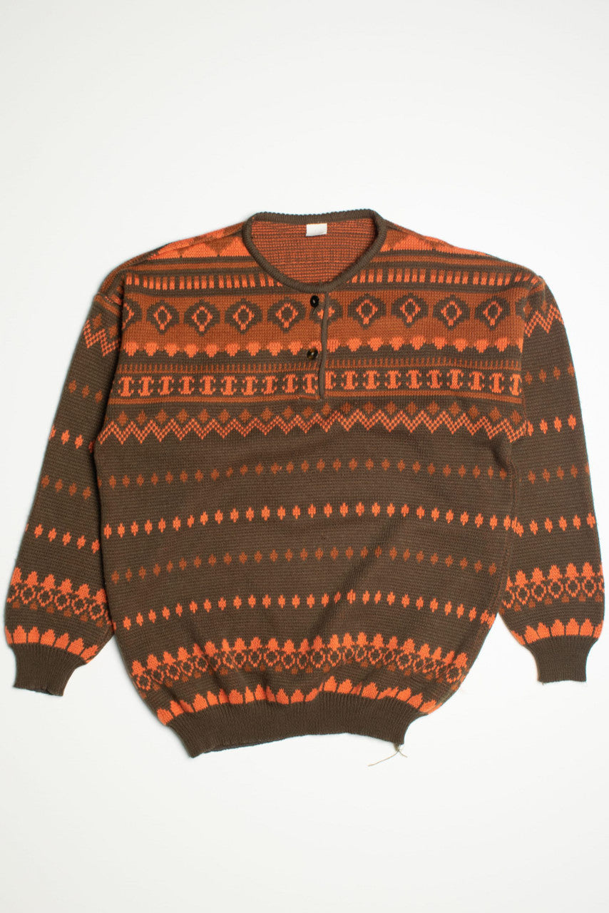 Vintage Fair Isle Sweater 73