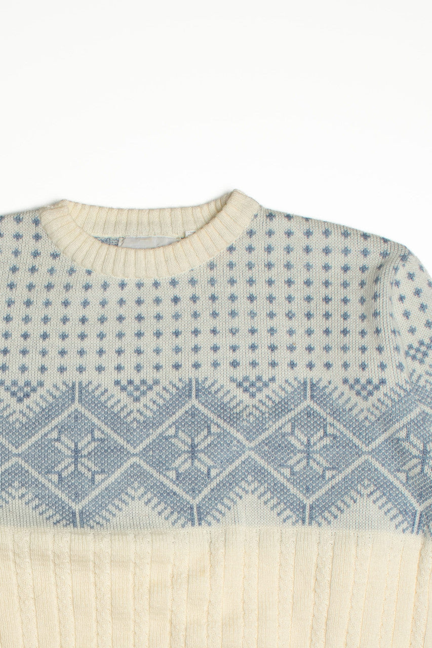 Vintage Rob Winter Fair Isle Sweater 1