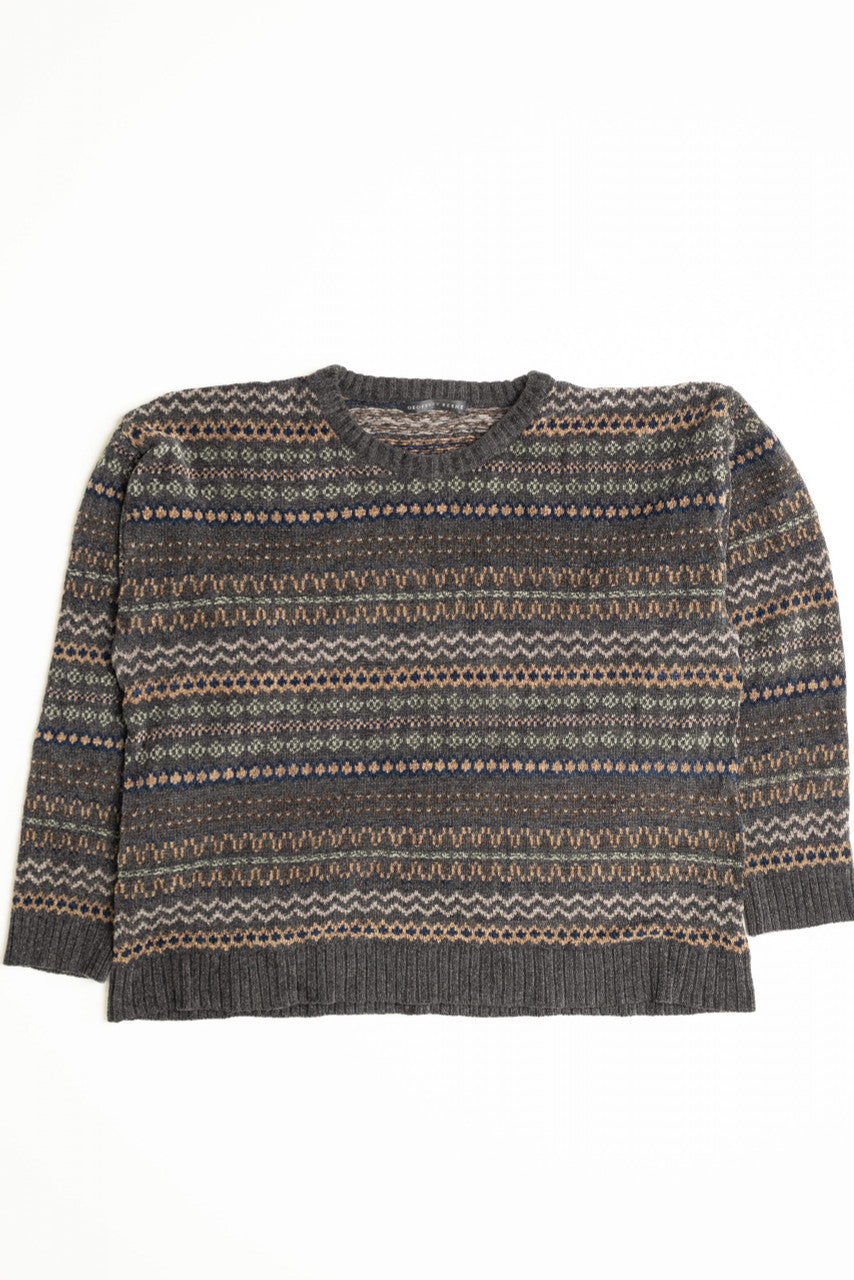 Geoffrey Beene Fair Isle Sweater