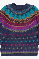 Vintage Hand Knit I.V.Y Fair Isle Sweater (1990s)