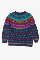 Vintage Hand Knit I.V.Y Fair Isle Sweater (1990s)