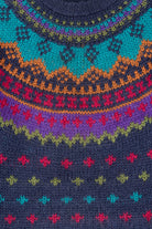 Vintage Hand Knit I.V.Y Fair Isle Sweater (1990s)
