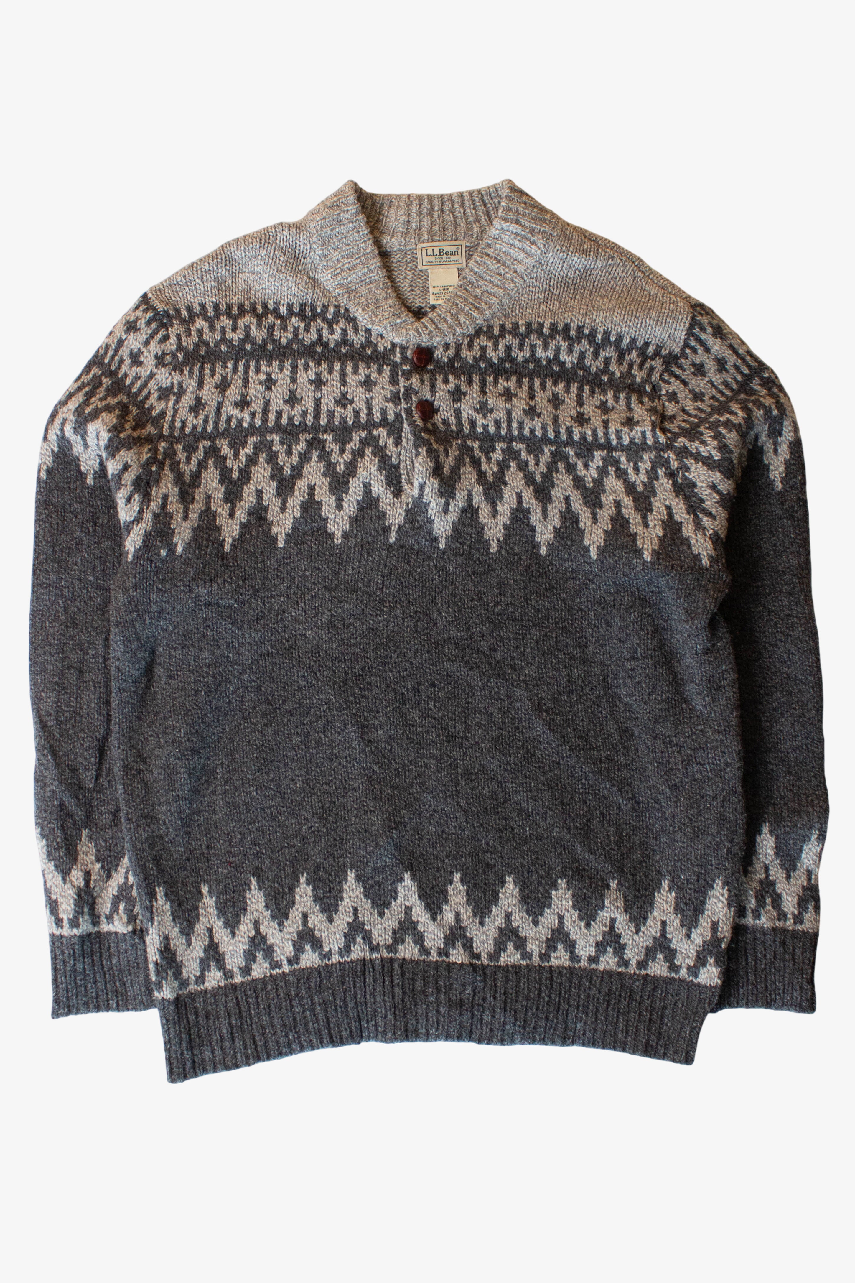 Vintage Gray L.L. Bean Sweater (1990s) – Ragstock