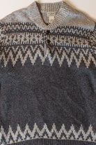 Vintage Gray L.L. Bean Sweater (1990s)