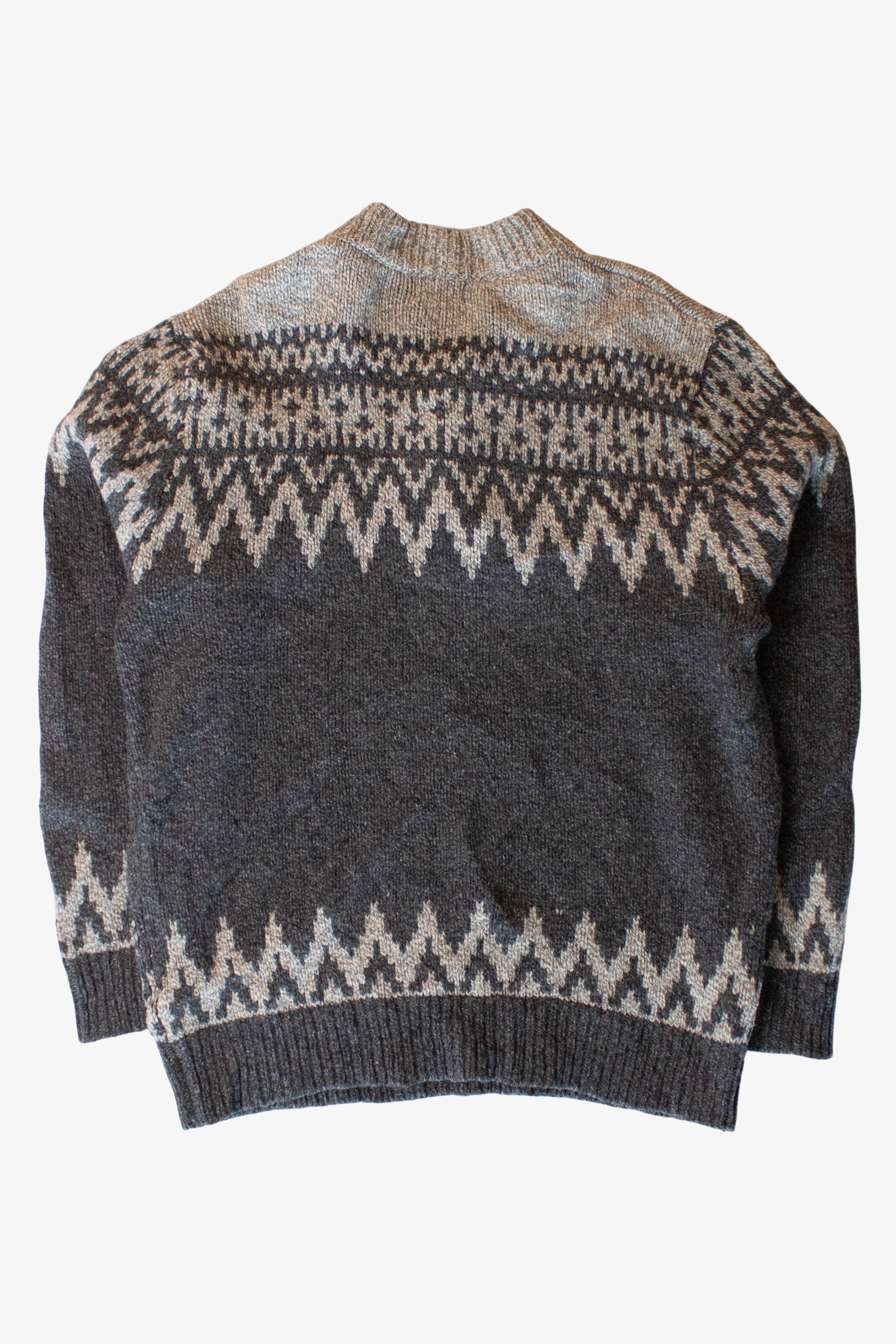 Vintage Gray L.L. Bean Sweater (1990s)