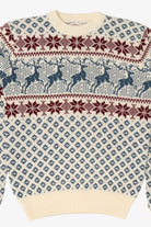 Vintage Ivory Astor One Fair Isle Sweater (1980s)