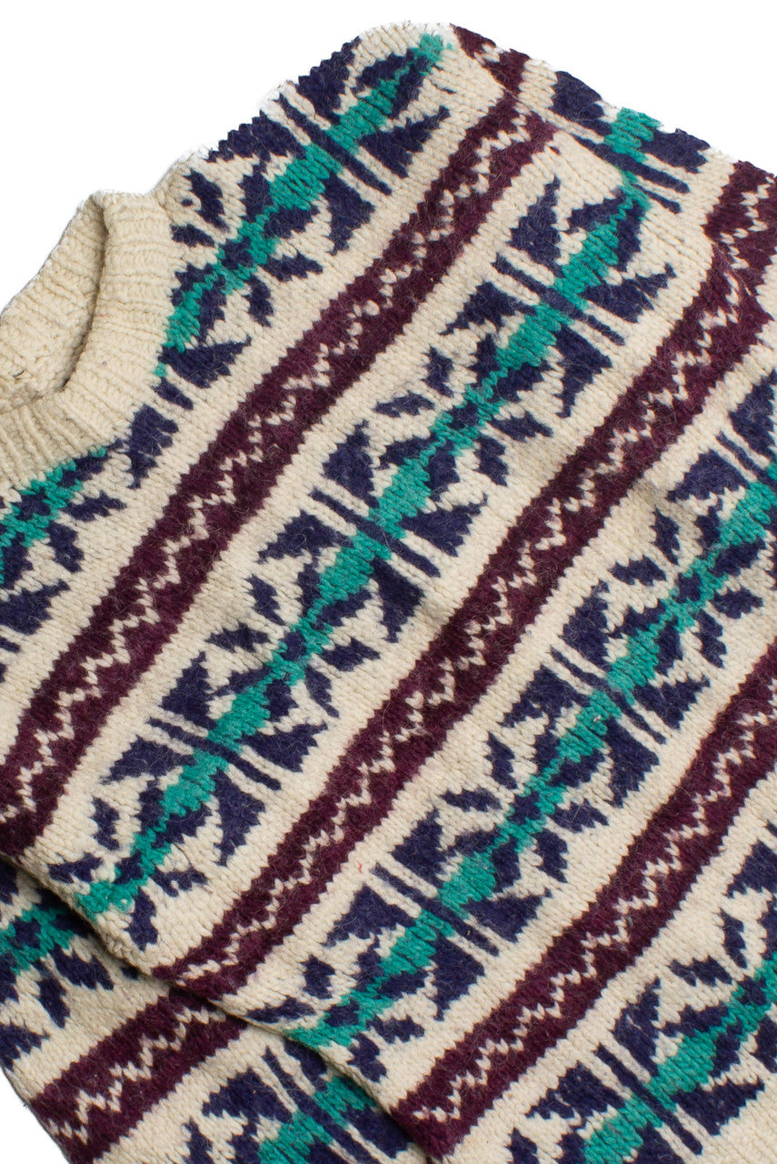 Vintage Fair Isle Sweater 992