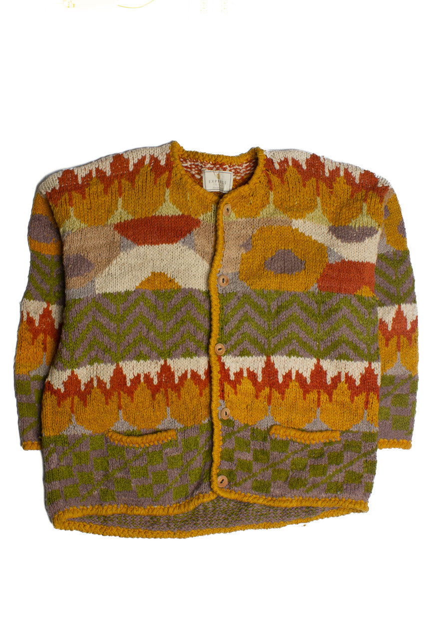 Vintage Express Mesa Fair Isle Sweater (1980s)