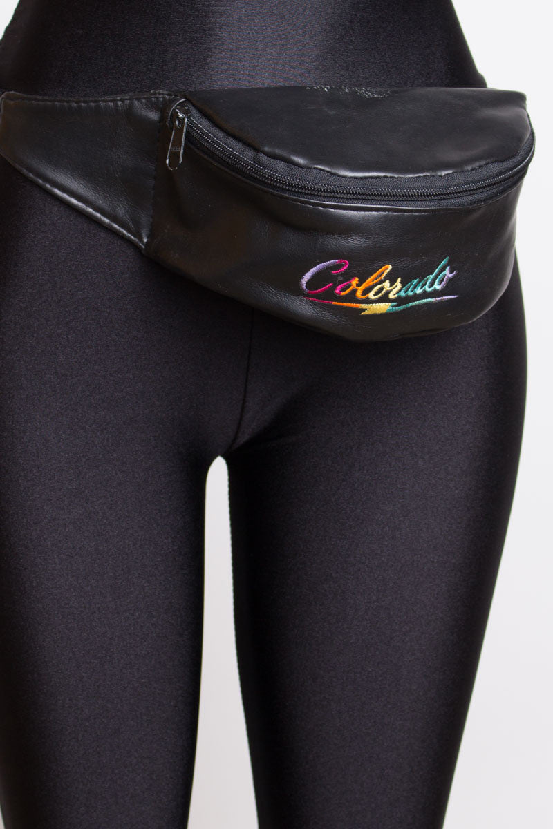Rainbow Colorado Vintage Fanny Pack